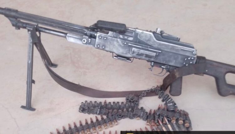 Troops recover anti-aircraft gun, ammunition from terrorists in Borno