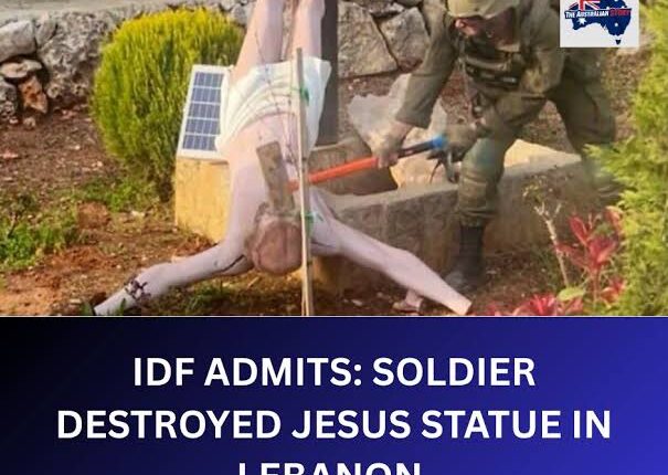 Jerusalem cleric denounces destruction of Christ statue by Israeli soldier in Lebanon