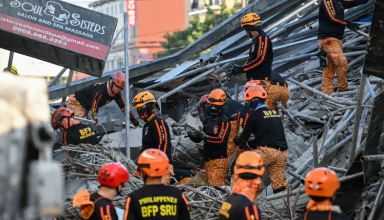 Philippines Building Disaster: Death Toll Rises to 3 as Search Continues for Missing Workers