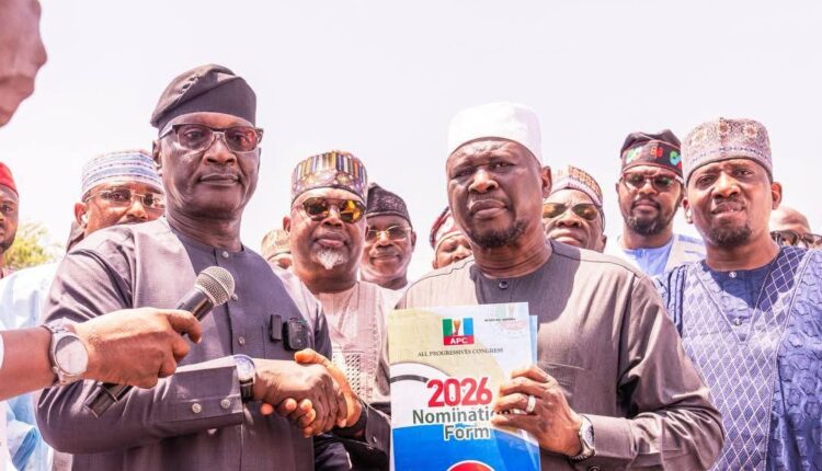 Adamawa North: Gov. Fintiri formally accepts to contest for senate