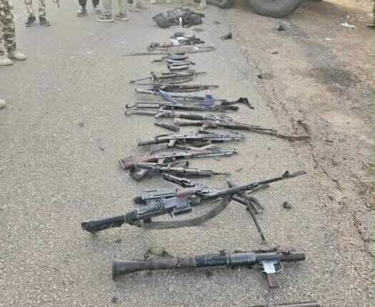 Security Forces Recover Weapons While Tracking Terrorists in Yobe