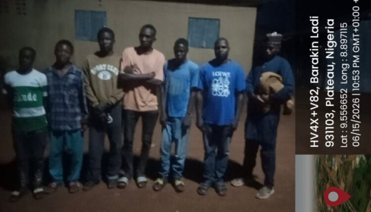 Troops Arrest 7 Suspected Criminals in Plateau Hotel Raid