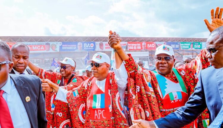 VP Shettima Drums Support For Oyebanji's Reelection At APC Mega Rally