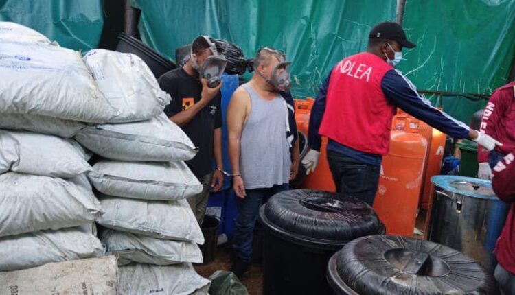 NDLEA Busts Multi-Billion Naira Meth Factory Arrests Mexican Drug Expert, 4 Others 