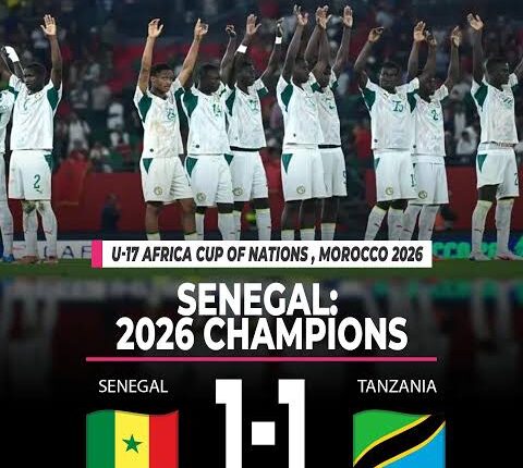 Back-to-Back Champions: Senegal Edge Tanzania to Win U17 AFCON