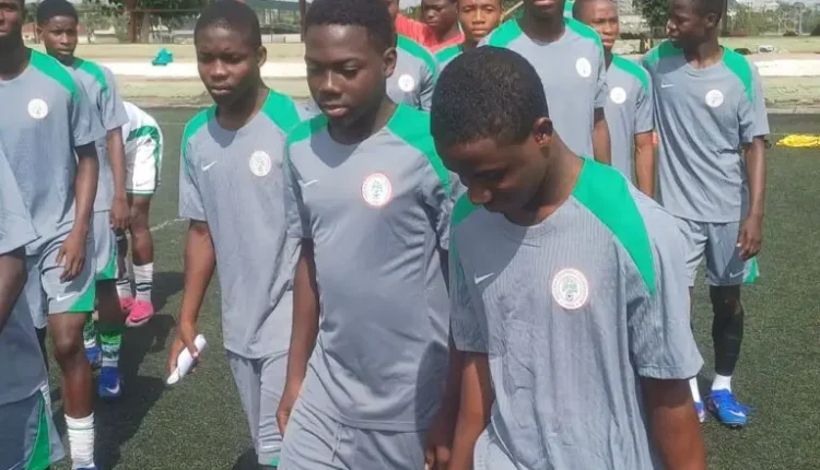 Golden Eaglets Leave for China Ahead of Four-Nation Invitational Tournament