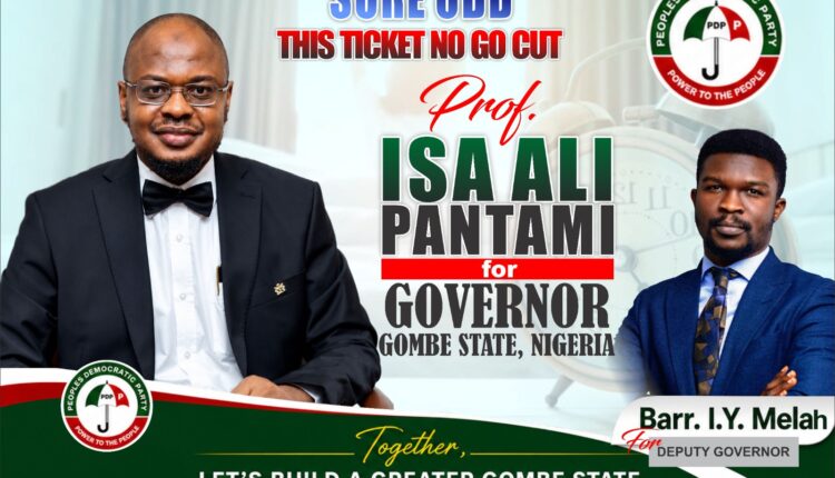 WHY PROF. ISA PANTAMI SHOULD CHOOSE BARR. I.Y. MELAH AS RUNNING MATE