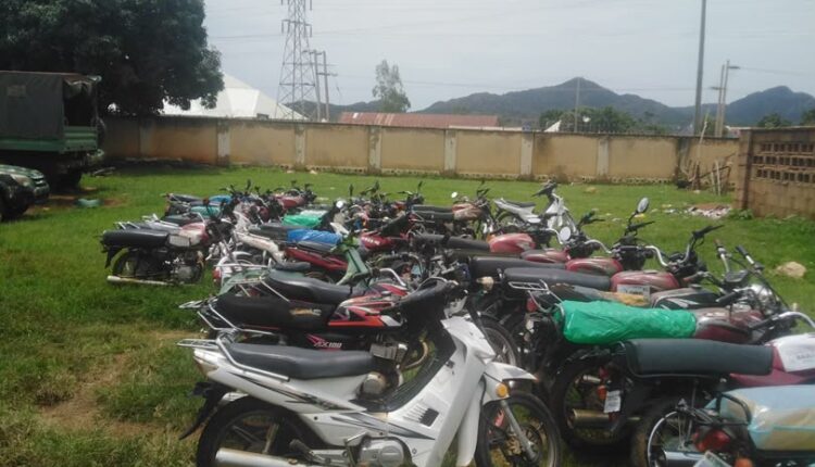Troops Confiscate 38 Motorcycles During Enforcement Operation in Plateau