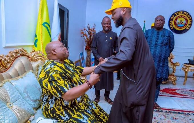 Davido Celebrates as Uncle Ademola Adeleke Wins Re-Election as Osun Governor