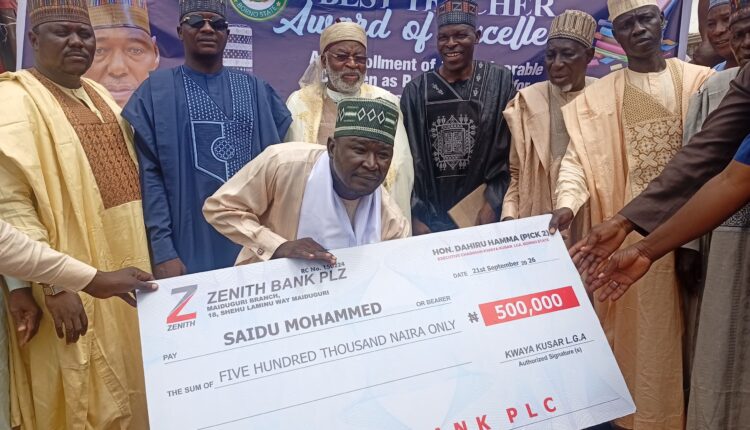 Borno ​‌‌⁠⁠​‌‍⁠⁠‌⁠‌​‍⁠‍‌‌‌​LGA enrols 119 out-of-school children, rewards best teacher with N.5m
