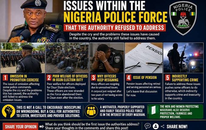THE NIGERIA POLICE: AN INSTITUTION OF SERIOUS CONCERN