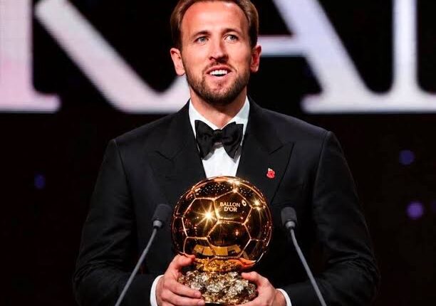 Harry Kane Wins 2026 Ballon d’Or, Ends 25-Year Wait for England