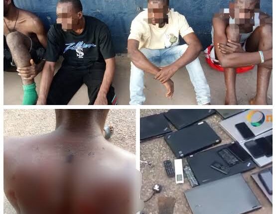 8 Nigerians Arrested in Ghana for Allegedly Beating 21-Year-Old Man During Internet Fraud Initiation